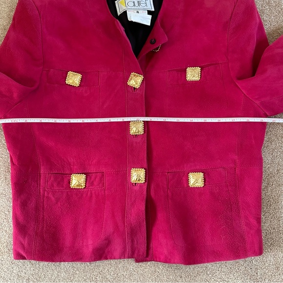 Vintage Suede Boxy Blazer -Laurèl - Picture 4 of 8